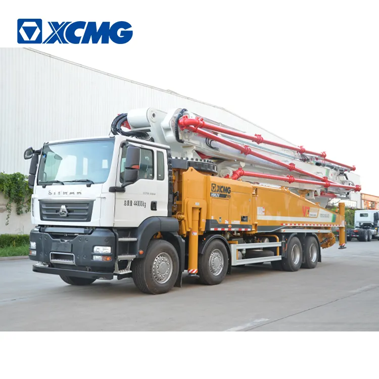 XCMG new concrete pump truck HB62V China 62m concrete pump truck with sitrak chassis price